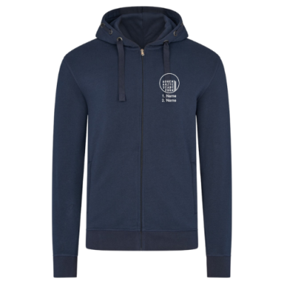 Herren Premium Hoodie Jacke mit Logo und Name