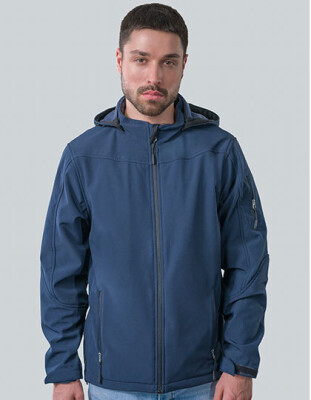 Men´s Hooded Soft-Shell Jacket